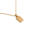 For Modern Trendy Custom Fine Fashion Jewelry for Women 925 Sterling Silver 14K Gold & Rhodium Plated Square Chain Necklace