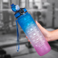 Hot Sale Creative Gradient 1000ML Bottle Tritan Frosted Bounce Kettle Bpa Free