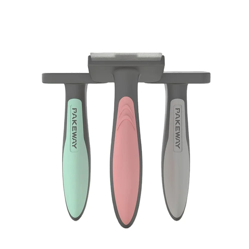 Kingtale Self Cleaning Slicker Brush Dog Brush & Cat Brush Removes Loose Hair & Tangles Skin Friendly & Promote