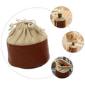 Wholesale Portable Camping Gas Protector Outdoor Tank Cover Leather Cooking Gas Cylinders Travel Gas Stove