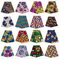 Factory Wholesale African Polyester  Printed Wax Fabric 100% Polyester Double Side Wax Printed Cloth Fabric for Home Textile