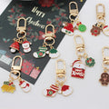 New Style Personalized Christmas Gift Cute Metal Keychain