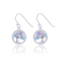 Poliva 925 Sterling Silver Jewelry Earrings Lovely Christmas'S Gift Life of Tree Earrings