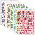 New DIY Multi-color Alphabet Number English Letter Stickers for Kid School Home Decoration Waterproof Sticker