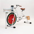 EXI Adult Aluminum Alloy Exercise Bike with Spinning Art Design for Parties-Pedal Power Bubble Machine Easy to Ride