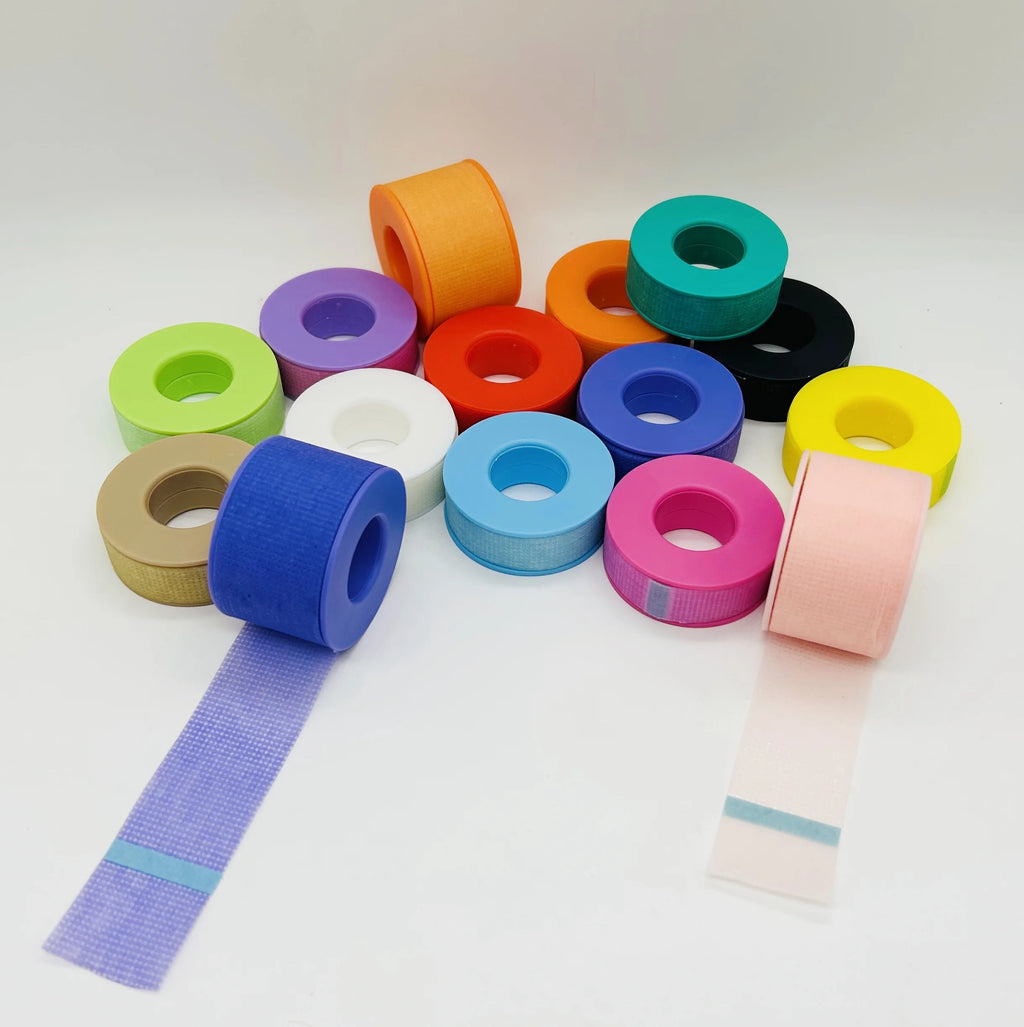 Private Label Skin Friendly Reusable Breathable Soft Sensitive Lash Silicone Gel Tape Eyelash