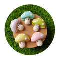Cartoon Resin Mushroom Charms Flatback Cabochons Scrapbook Craft DIY Jewelry Making Embellishments Accessories
