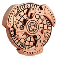 1-in-1 Polyhedral Metal Dice Set with Compass and Gift Box for Dungeons & Dragons
