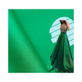 Hot Sale 2024 100% Waterproof Polyester Green Silk Satin Fabric for Elegant Party Dress
