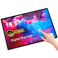 15 Inch Android WiFi 450 500 Nits High Brightness LCD Commercial Digital Signage Displays Touch Screen Menu Board for Restaurant
