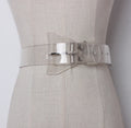 TWOTWINSTYLE Made of Genuine Plastic Wild PVC Material Transparent Belts Female Accessories