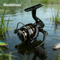 [Germany Stock] Rooblinos NX Spinning Fishing Reel 5.2:1 Gear Ratio 1000-7000 Series Bait Nylon Plastic River Lake Stream