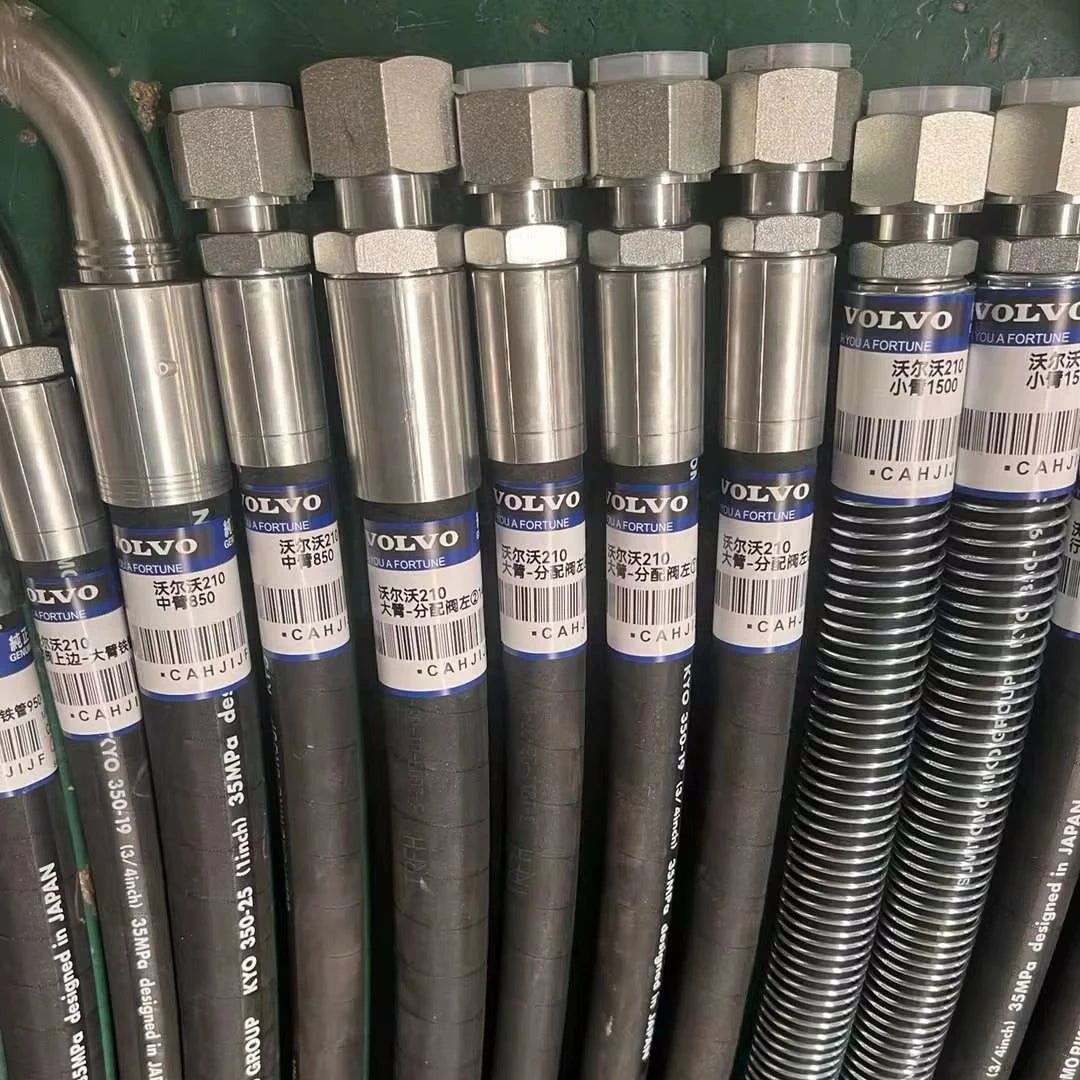 Volvo Aftermarket Spare Part New Hydraulic Hose Assembly Kit for Retail Manufacturing Plant and Hotels