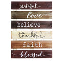 Customized Vintage Rustic Wood Kitchen Sign Home Sign Eat Wall Mount Home Decor Sign for Kitchen Living Room