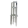 Outdoor  Galvanization Scissor Gopher Killer  Spring Plunger Metal Mole Trap