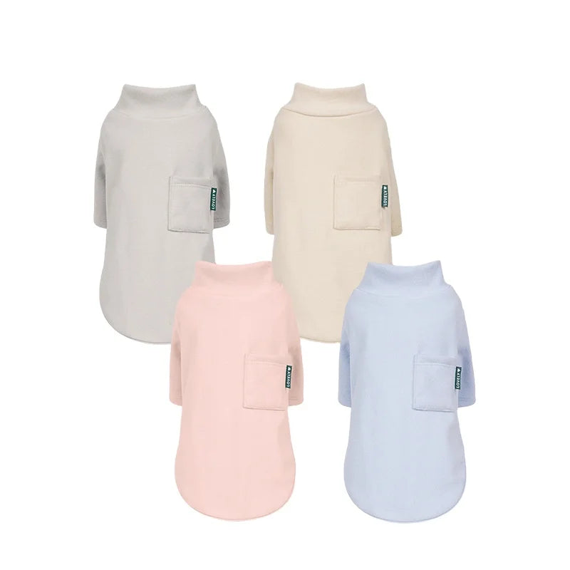 Pet Clothes with Pouch and Plush Leggings for Small Dogs Dog Clothes for Teddy Poodles and Other Small Breeds