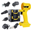 APTS Professional Electric Tools Kit Combo Set with Brushless Motor Technology Lithium Battery Hard Case Packaging