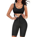 Women Shaper High Waist Tummy Control Fitness Hot Sweat Sauna Gym Shorts Waist Trainer Corset Leggings