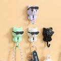 Hat Scarf Key Cute Hanger Rack Wall Decoration Utility Cat Hook Creative Cute Wall Coat Hanging Hook for Clothes