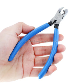 6Inch E-Shaped Diagonal Pliers With Two Stripping Holes 1.5MM 2MM Multi-Function Tools