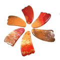Huiying Wholesale Mookaite Jasper Claw Shaped Polished Massage Tool Face Gua Sha Board for SPA Massage