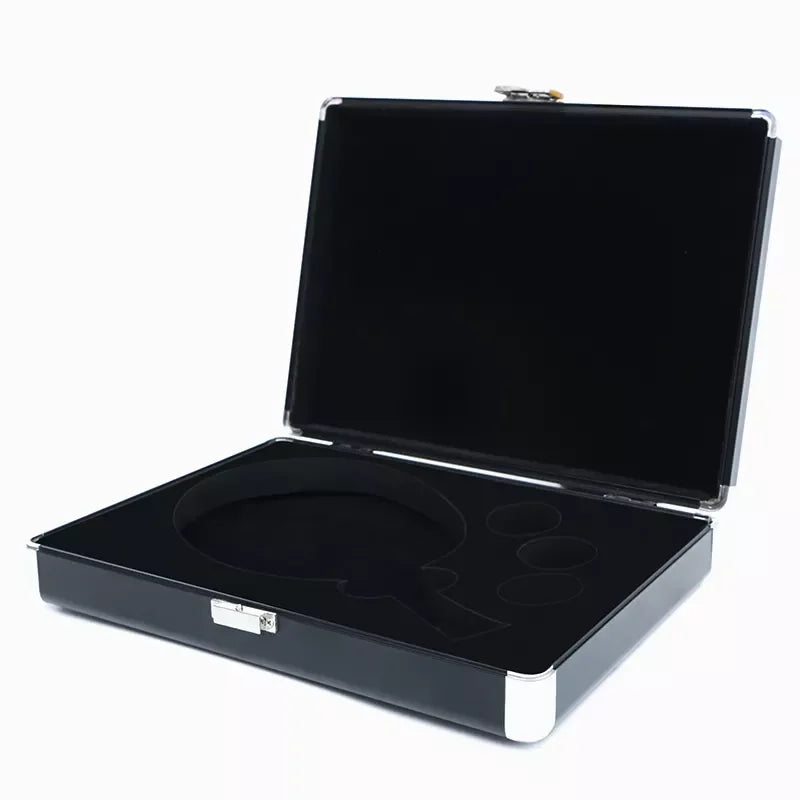 Table Tennis Racket Kit Aluminum Rugged Portable Kit Tool Storage Box Carry-on Train Road Briefcase Portable Flight case