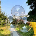 12/18/20 /24/30/36/inch Helium Bobo Balloon Clear Transparent Round Shape Bubble Balloons Stuffing for Birthday Party