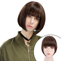 Wholesale Synthetic Hair Extension Silky Straight Neat Bangs Hair Fringes