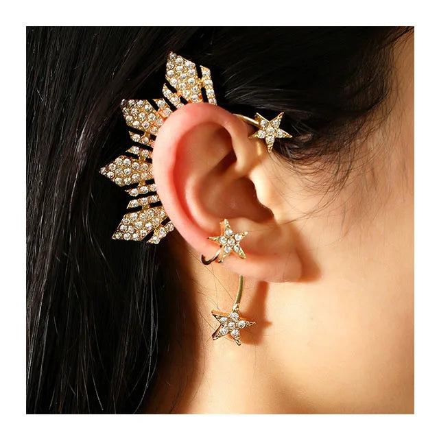 Wholesale Cheap Gold Color Alloy Metal Hook Earrings Gold Leaf Design Metal Earring Hook