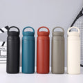 Student Back to School Portable Eco-Friendly 304 Stainless Steel Double Wall Vacuum Flask with Grain Cover