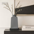 Merlin Living Minimalist Nordic Vase Modern Ceramic Vase for Home Decor Color Vase Chaozhou Ceramic Factory OEMODM