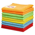 Quick Drying Microfiber Cleaning Cloth Multifunctional Personalized Square Towel for Kitchen & Car Wash ABSORBENT & FAST