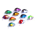 TOPRIGHT CB1014 1.5g 30mm Hard Mini Crank Lure Shallow Diving Crankbaits Hard Bait Bass Fishing Lure
