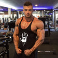 Solid Color Summer Men's Sleeveless Sports Gym Running Fitness Cotton tank Tops