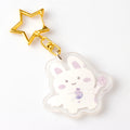Cartoon Anime Cute Keyrings Custom Acrylic & Plastic Holiday Charms Sets Wholesale CheapColorful Pendants Gift Party Favor