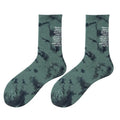 Sport Tie Dye Socks Jacquard Crew Street Sport Men Print Designer Logo Custom Socks Tie Dye Socks
