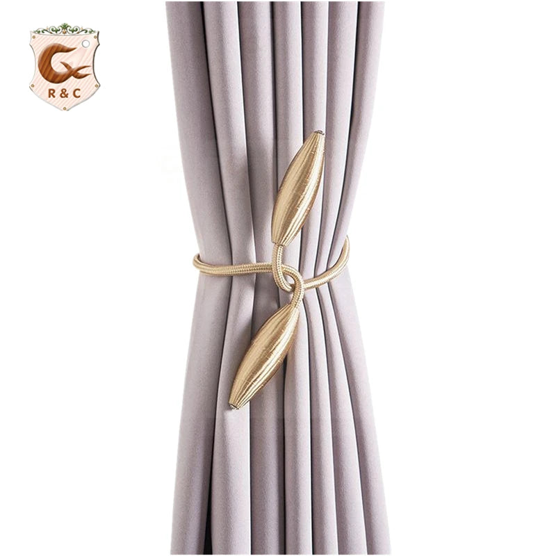 R&C Modern Magnetic Curtain Clip Curtain Tieback Window Decorative Curtain Holdback