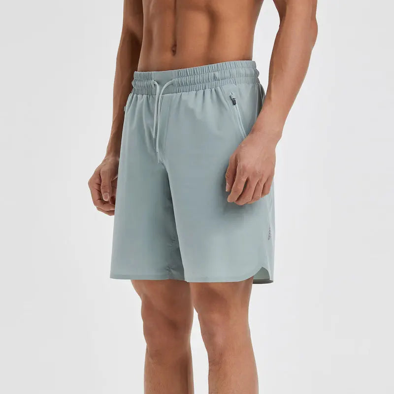 Custom Running Shorts With Zip Pocket Workout Bodybuilding Gym Sport Essentials Training Shorts for Men