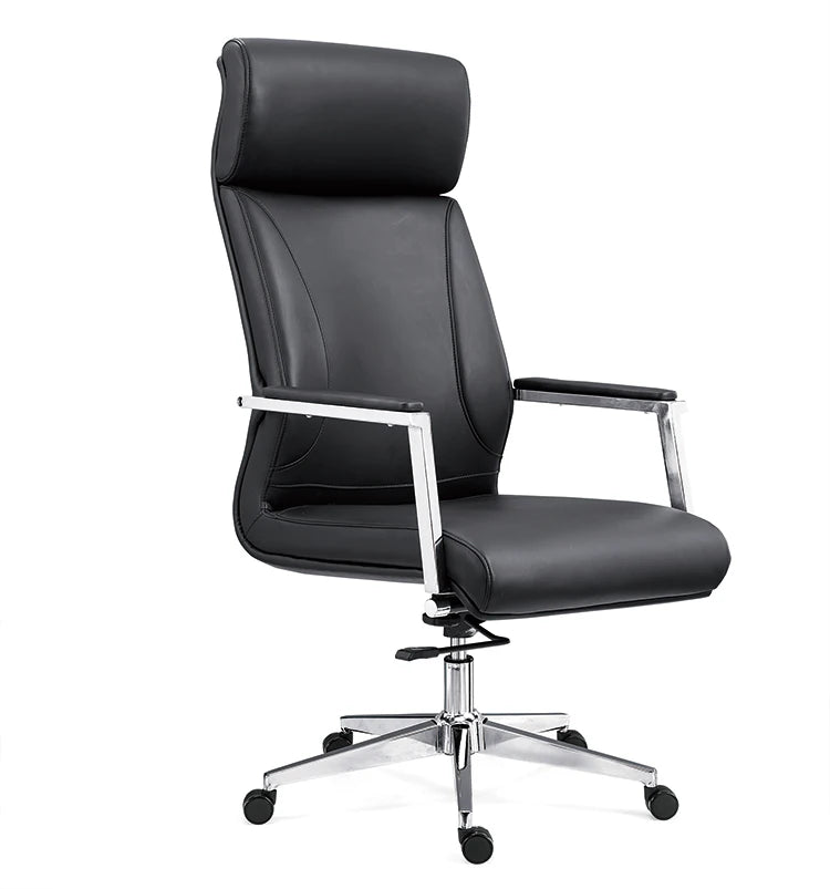 NOEL Factory Price PU Leather Office Desk and Chair Set Chairs Furniture for Executive Leather Ergonomic Office Chair Luxury