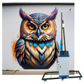 Highly Durable Vertical Painting Machine UV 3D  Wall Mural Printer Intelligent Painting Machine