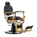 All Purpose Barber Shop Equipment Barber Chair Modern PU Leather Heavy Duty Hydraulic Pump Adjustable Height Salon Furniture