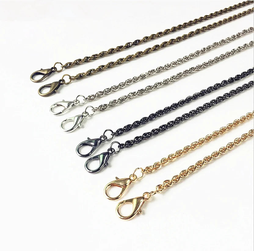 Deepeel CN003 60/120cm Bag Accessories Handbag Replacement Shoulder Cross Body Strap Chains Bag Ring Chain