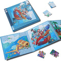 Magnetic Puzzles for Kids Wooden Jigsaw Puzzles Book for Toddlers Preschool Educational and Learning Toys
