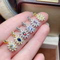 Hot Popular 925 Sterling Silver Natural Gemstone Charm Fine Online Shopping Women Pendant