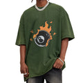 Streetwear Heavyweight T Shirt Blank Tshirt Drop Shoulder Oversized Acid Washed T Shirt