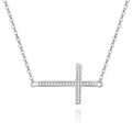 POLIVA Sterling Stackable Cross Necklace Jewelry Joya Plata Colar Cadena Custom Pendant Chain Wholesale 925 Silver for Women N/A