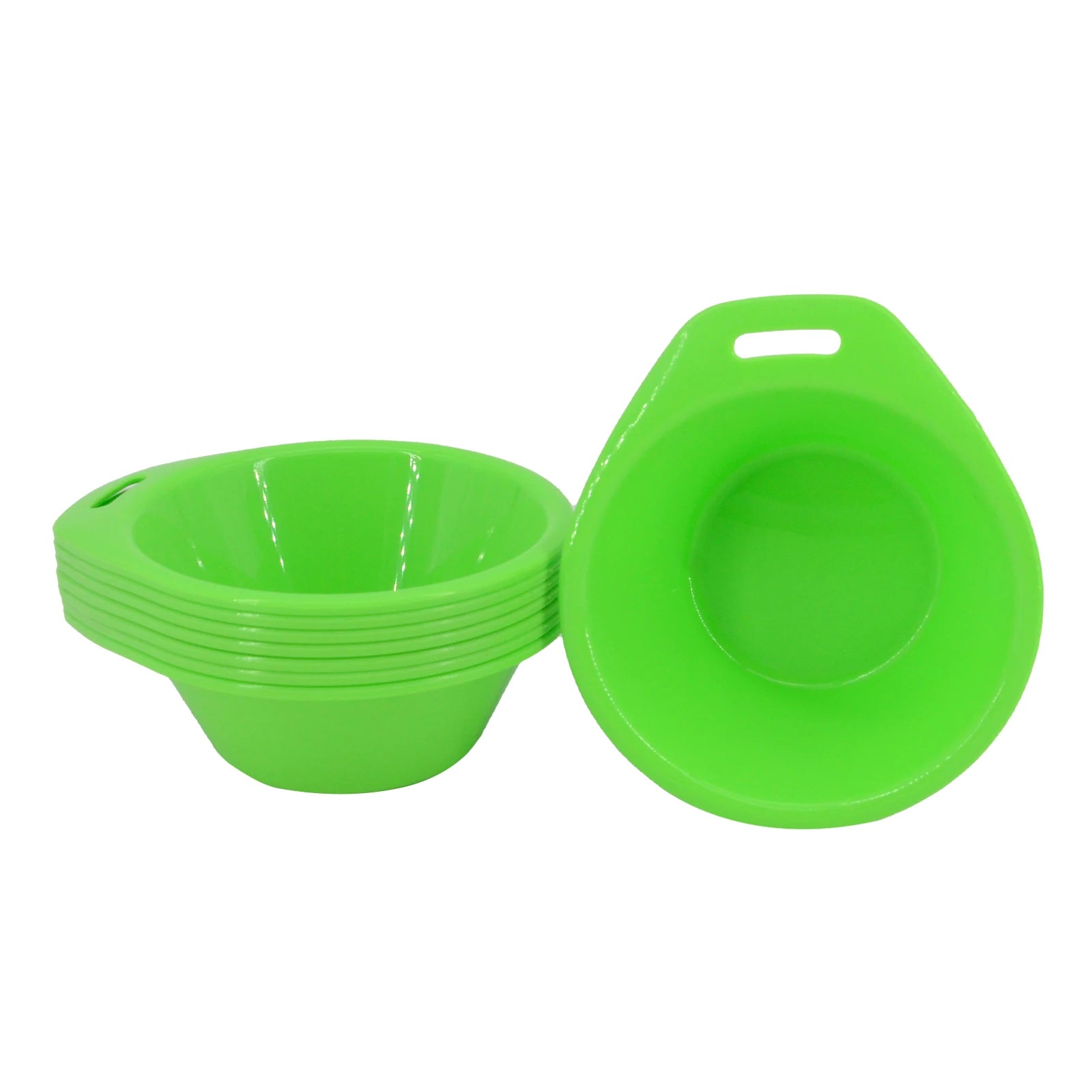 25-pack Cheap Outdoor Camping Trip Meal Bowl Food Grade Plastic Lightweight Snack Bowl