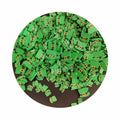 St. Patrick's Day Mini Polymer Clay Slices Green Hat Crafts for Diy Nail Art Handwork Supplies