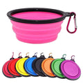 Collapsible Silicone Dog Bowl Dog for Dog Water Bottle Foldable Silicone Pet Bowls