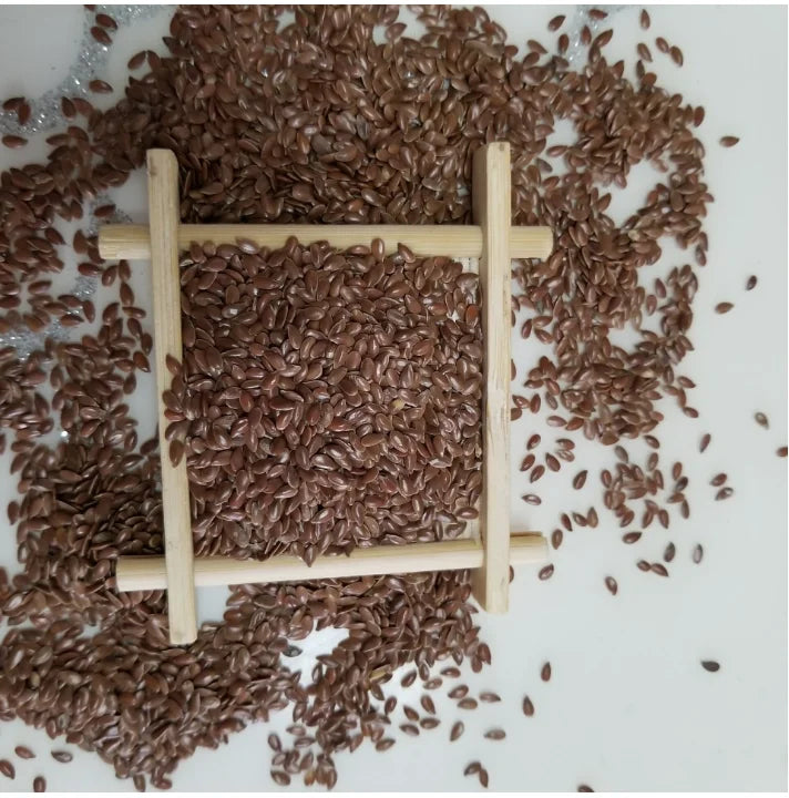 Air Dried Flaxseeds Grain Flaxseed